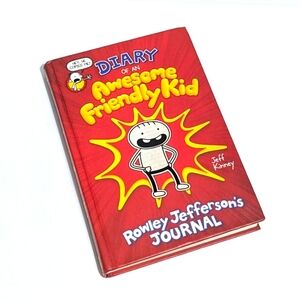 Diary of an Awesome Friendly Kid by Jeff Kinney -HardCover